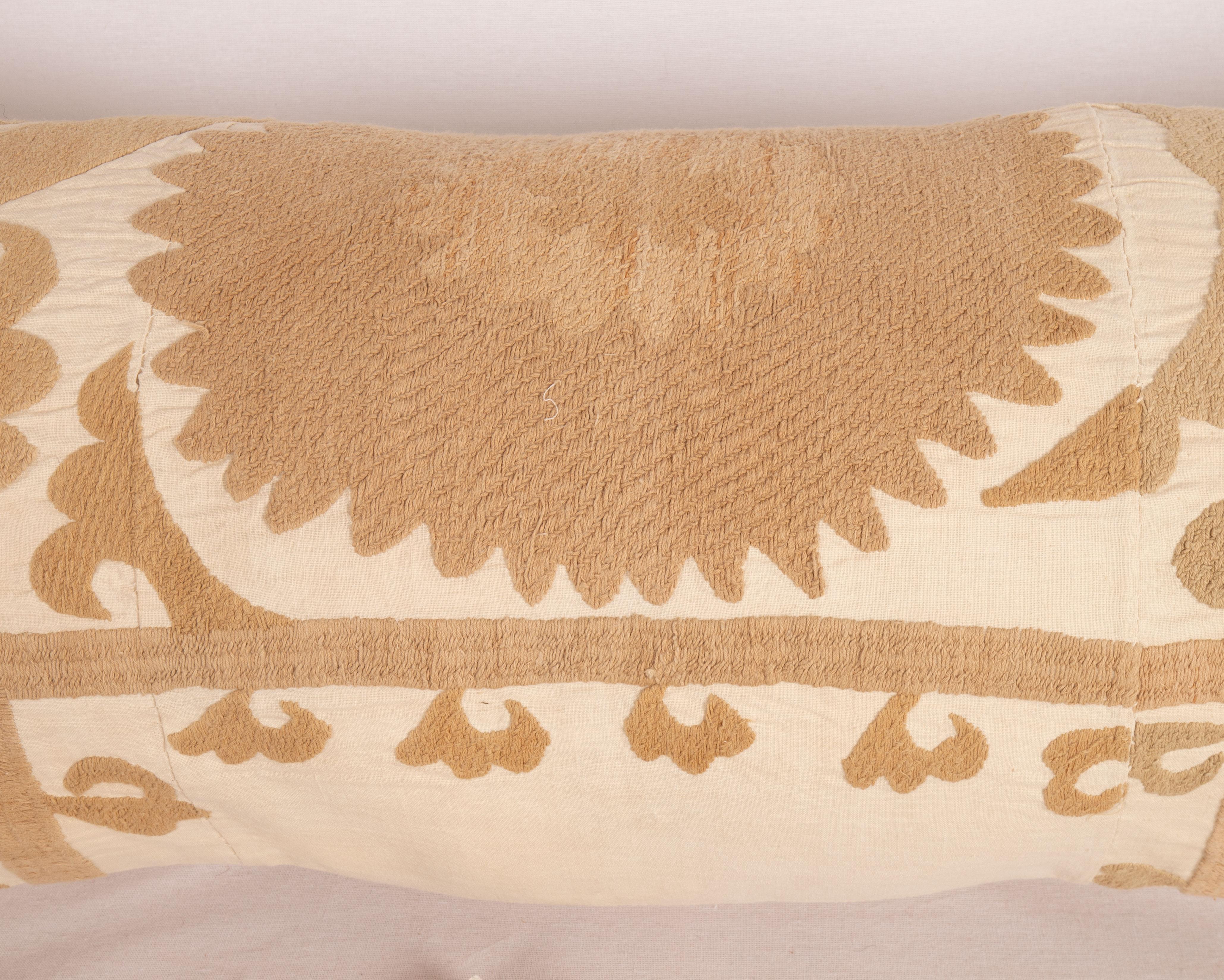 20th Century Suzani Pillow Case, Made from a Mid-20th C, Uzbek Suzani For Sale