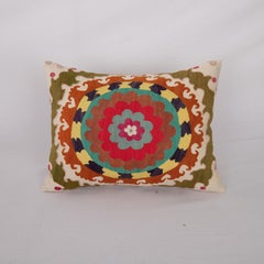Suzani Pillow Case Made from a Vintage Suzani, 1970s