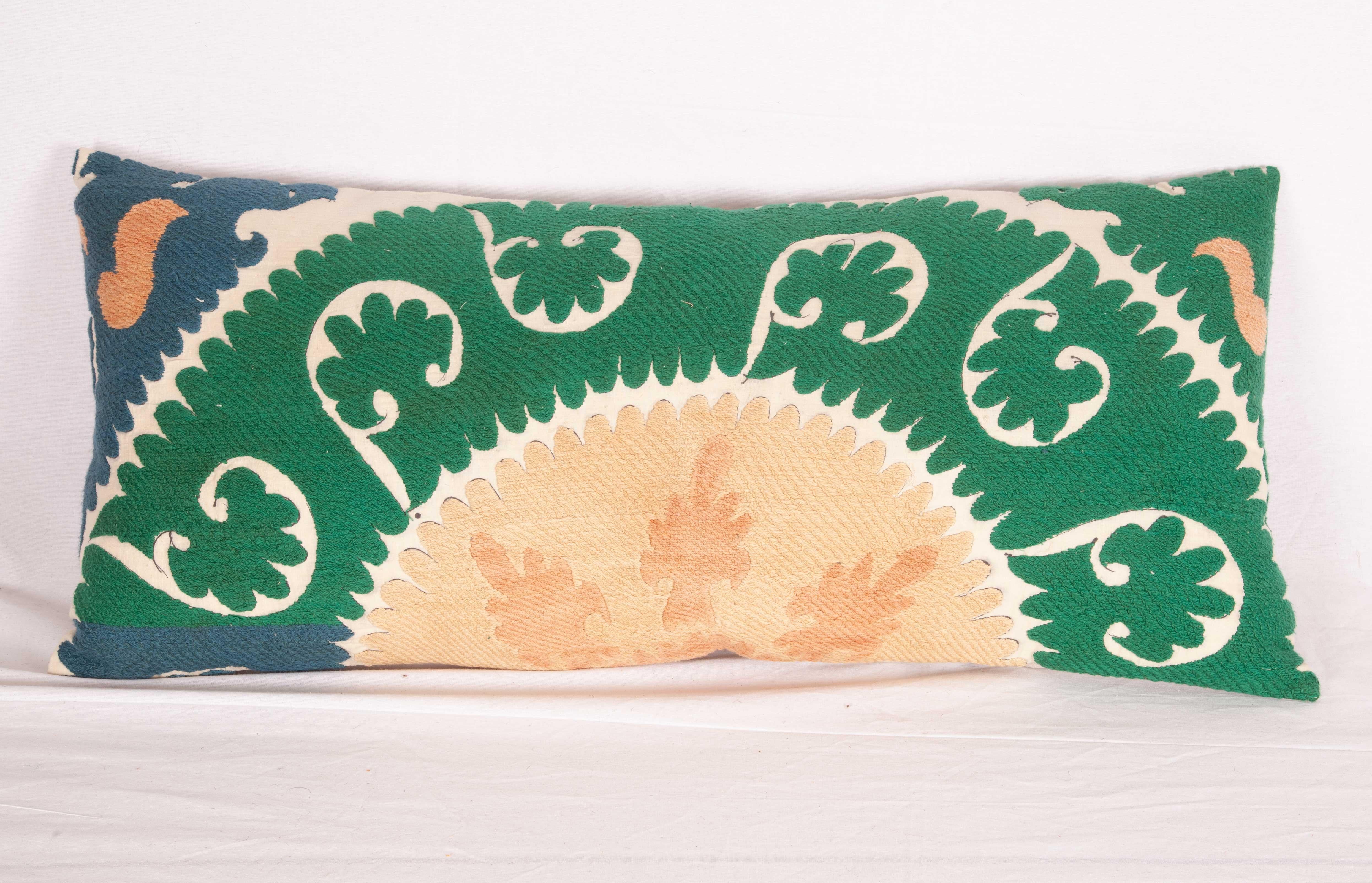 20th Century Suzani Pillow Cases Made from a Vintage Uzbek Suzani, 1960s For Sale
