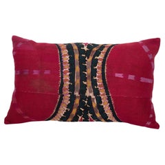 Suzani Pillow Cover Made from Late 19th Century Tashkent Suzani
