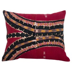 Suzani Pillow Cover Made from Late 19th Century Tashkent Suzani