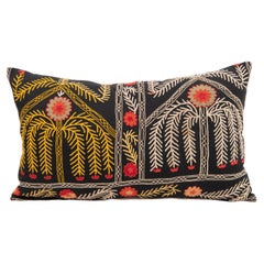 Suzani Pillowcase Made from a Vintage Uzbek Suzani