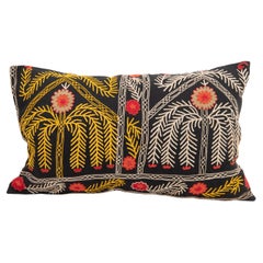 Suzani Pillowcase Made from a Vintage Uzbek Suzani