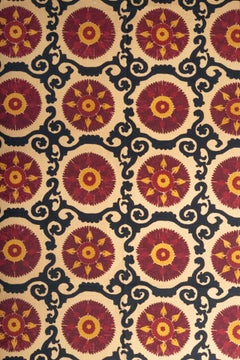 Suzani Printed Cotton Tablecloth