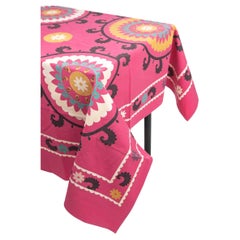 Suzani Printed Cotton Tablecloth