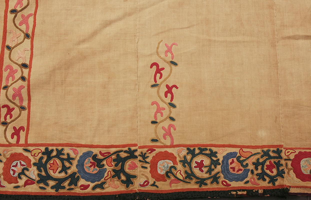 Textil Suzani Uzbekistán Diseño de Arco de Oración Turco en venta
