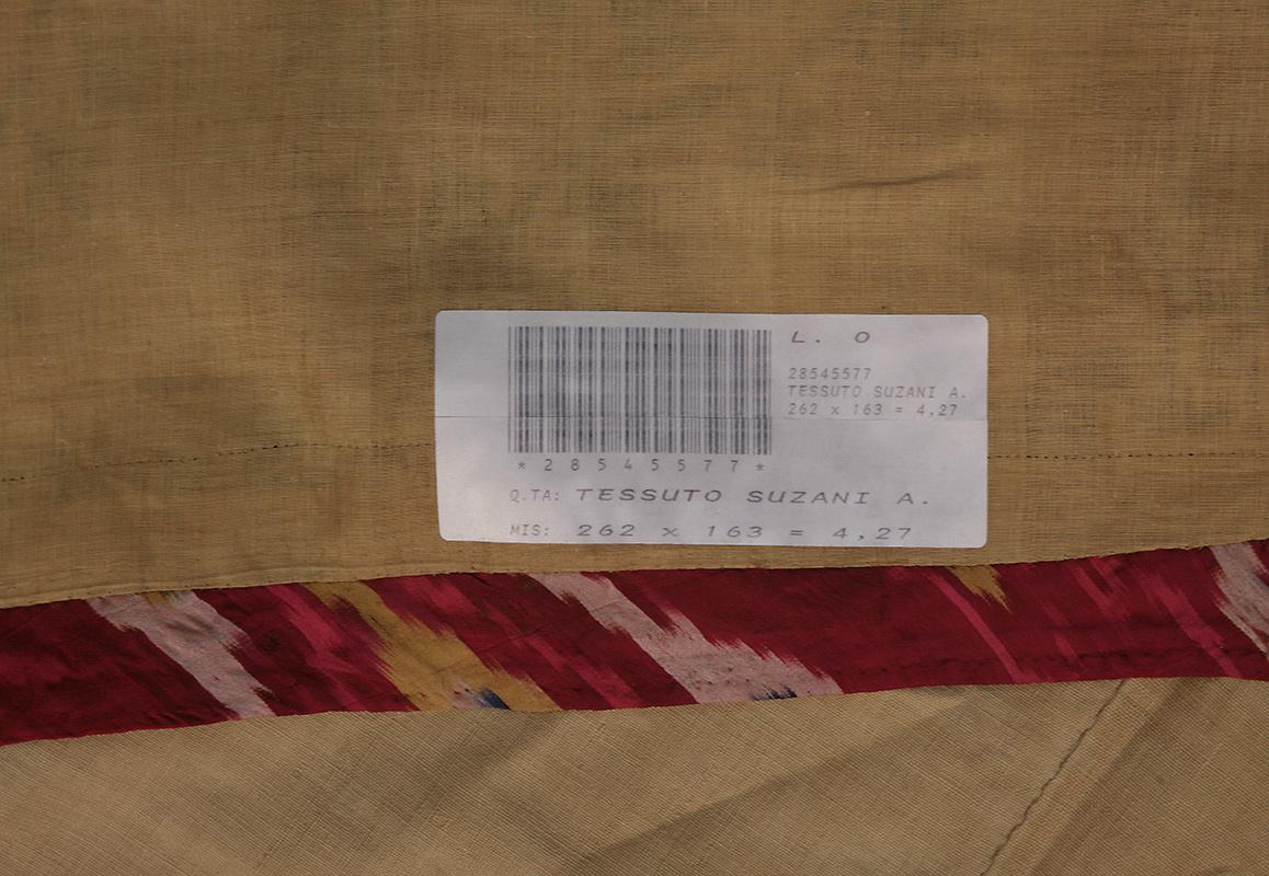 Textil Suzani Uzbekistán Diseño de Arco de Oración siglo XIX en venta
