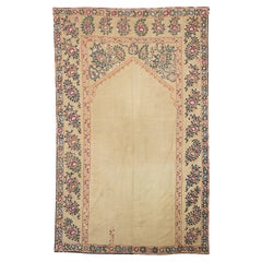 Antique Suzani Textile Uzbekistan Prayer Arch Design