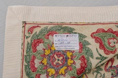 Suzani Turkoman Embroidery in Little Size for Table or Wall