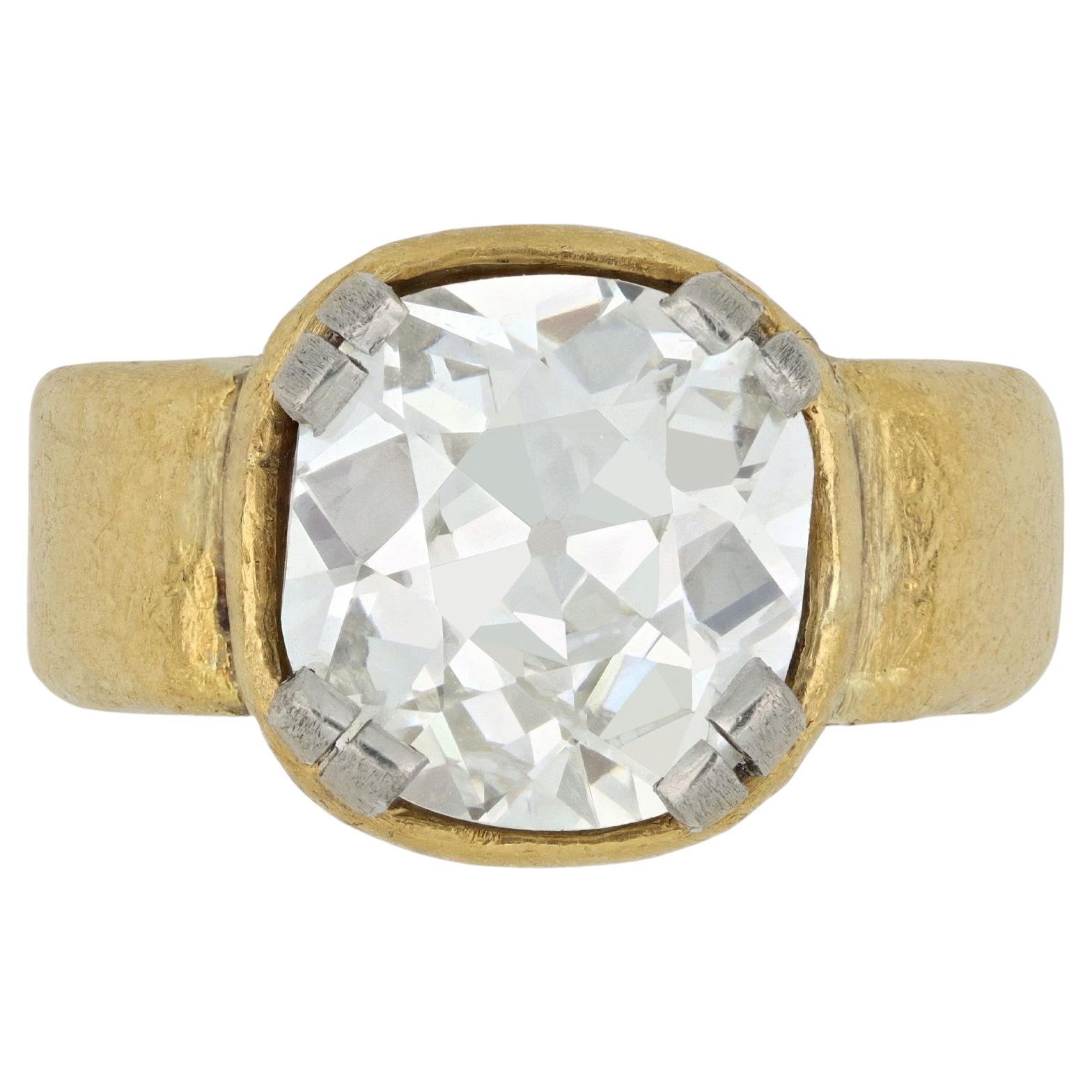 Bague en diamant de 4,86 carats de Suzanne Belperron, française, 1970-1974.