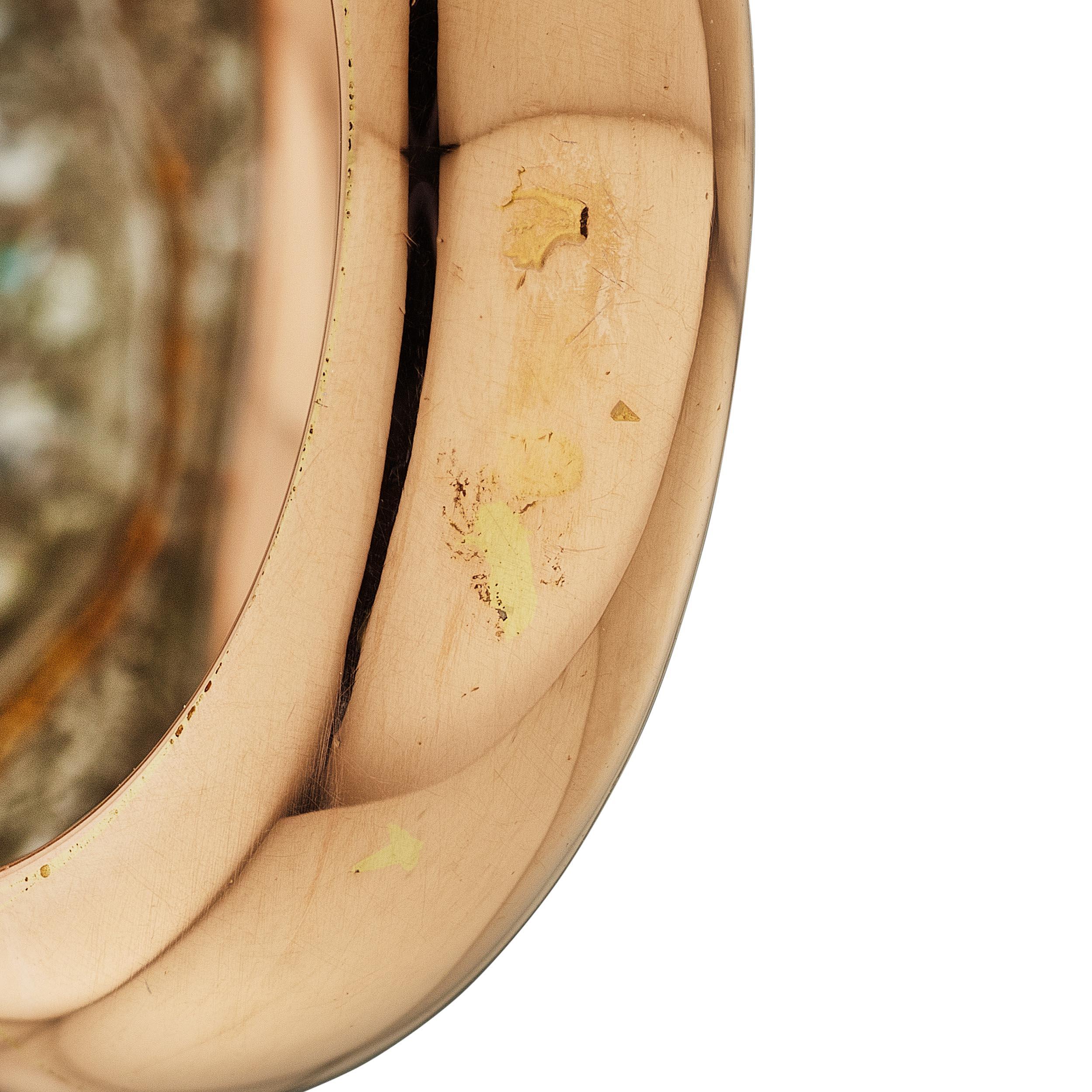 Suzanne Belperron Paris Mid-Century Diamond Platinum Gold Dome Ring im Zustand „Hervorragend“ im Angebot in Greenwich, CT