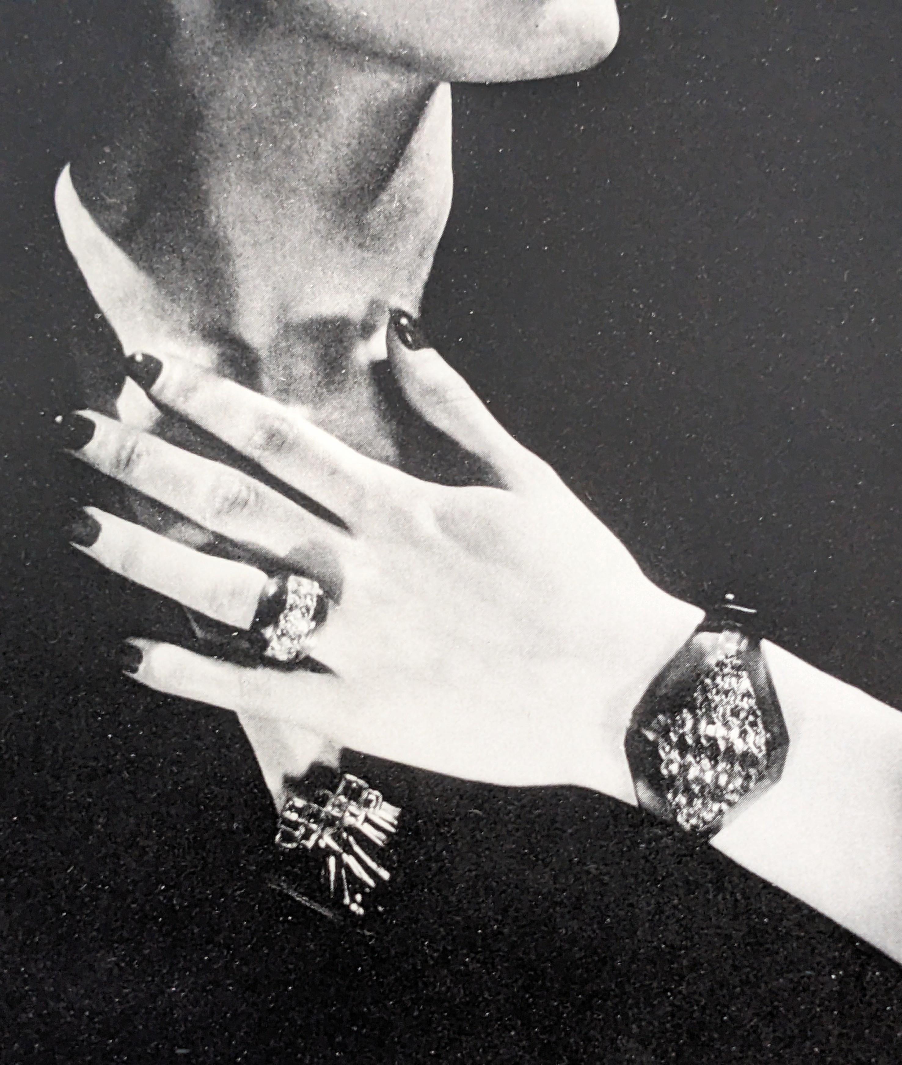Suzanne Belperron Ring aus Bergkristall und Diamanten im Angebot 8