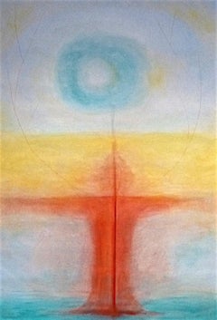 Suzanne Benton, Hope,  2023, olio su lino, Spiritualismo