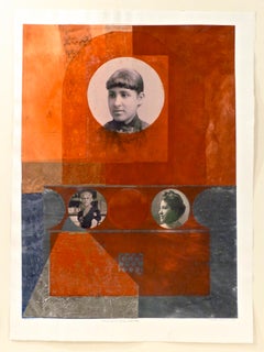 Benton_Mary Church Terrell Ciclo di vita_monoprint, collage, Oberlin College Women