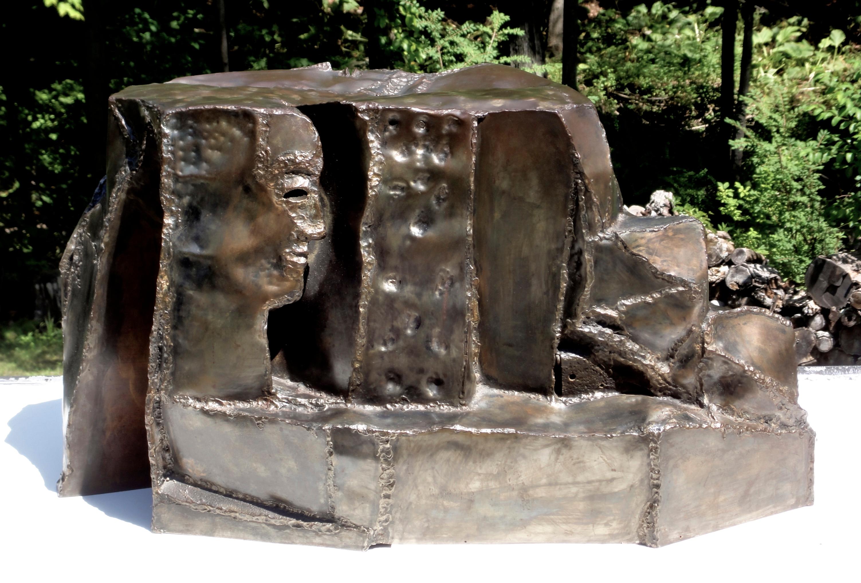 Suzanne Benton, Becoming, 1975, Copper, Coated Steel