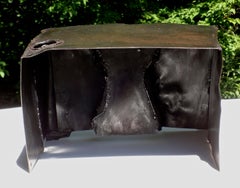 Suzanne Benton, Facing Each Other, 1974, Copper, Coated Steel