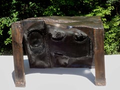 Suzanne Benton, Mother and Child, 1974, Copper, Coated Steel