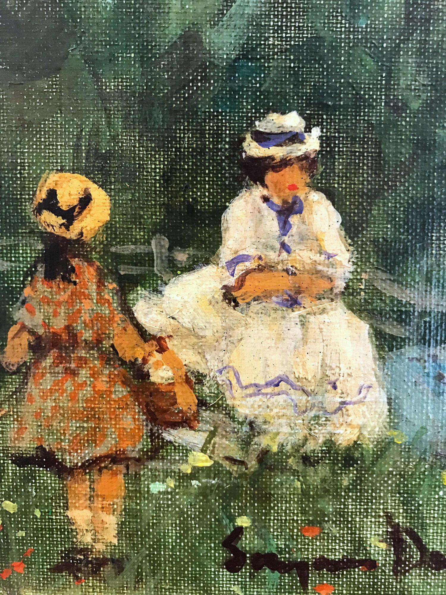 painting picnic in the park
