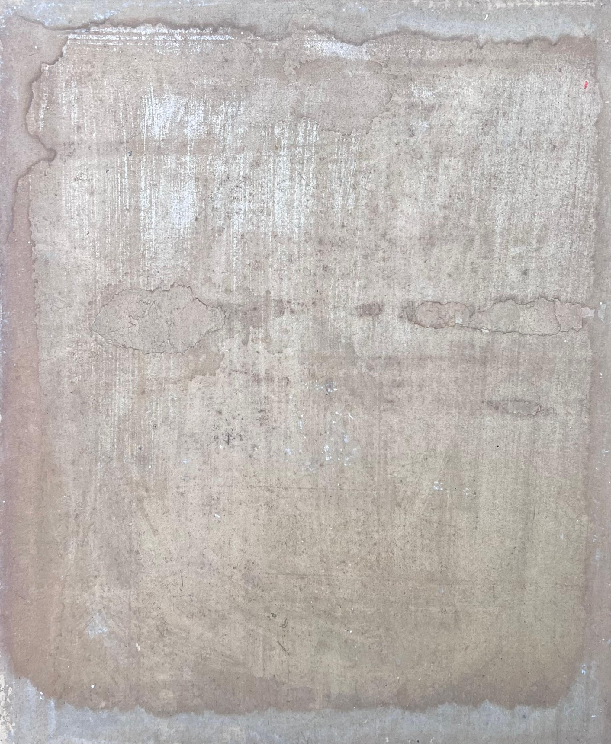 Óleo Impresionista Francés de Mitad de Siglo Retrato de Cabeza y Hombros Estilo Vintage en venta 2