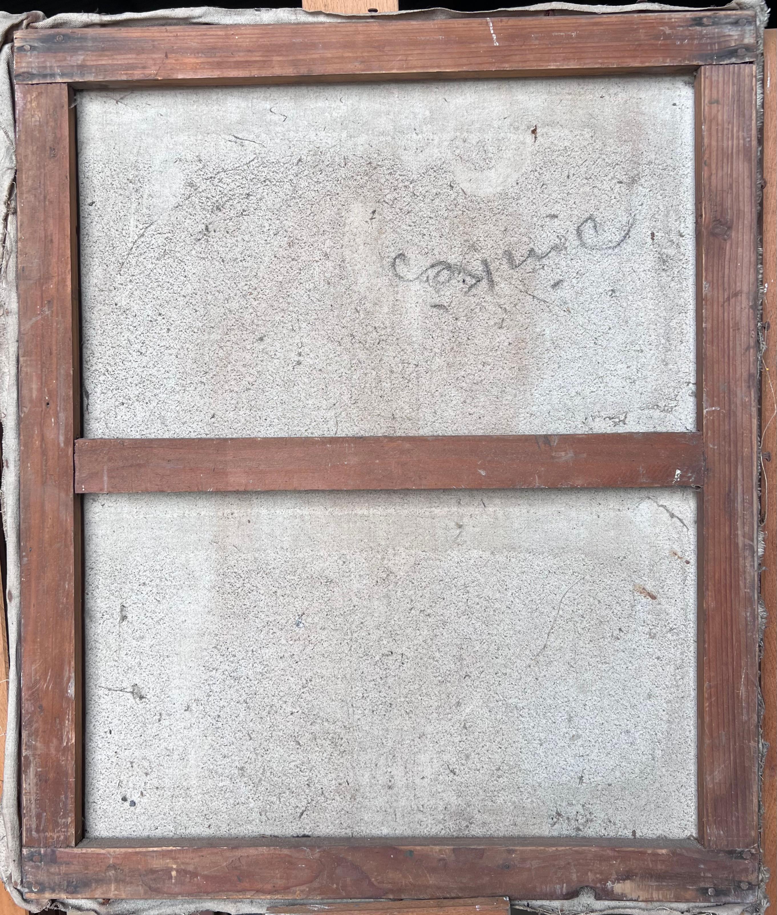 Französisches impressionistisches Gemälde aus der Mitte des Jahrhunderts im Angebot 5
