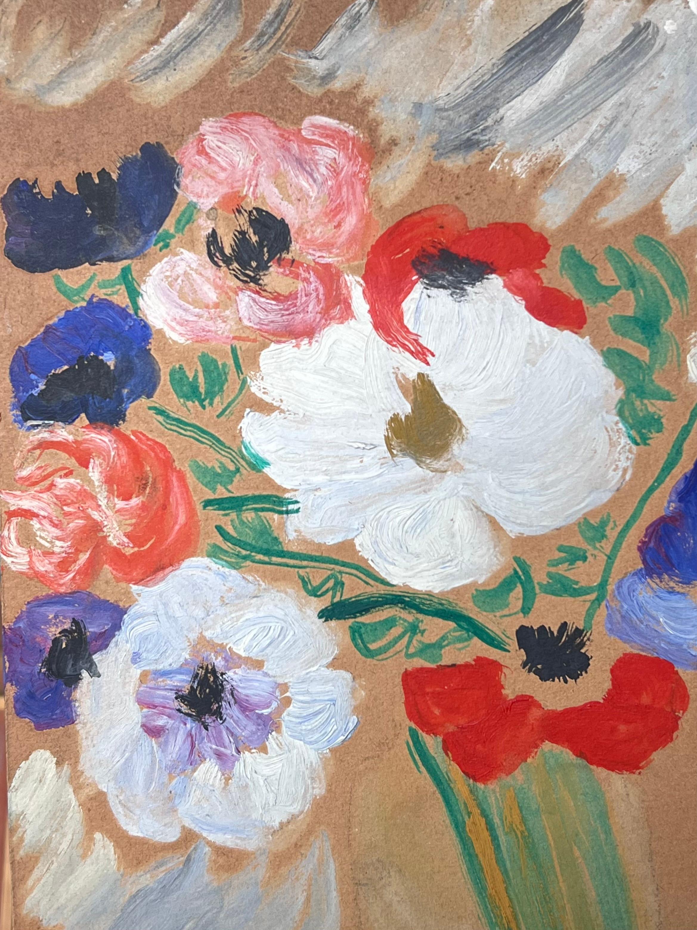 Künstler/Schule: Suzanne Dinkés (Französisch, 1895 - 1984)
Medium: Öl auf Karton, ungerahmt
Größe: 11,5 x 8,5 Zoll
Provenienz: Privatsammlung, Frankreich
Zustand: Das Gemälde ist in einem insgesamt sehr guten und soliden Zustand.
 