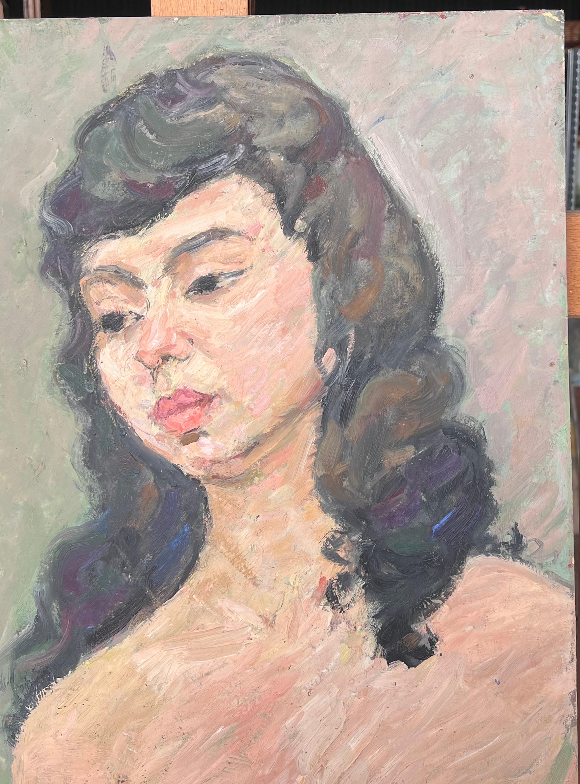 Artista/ Scuola: Suzanne Dinkés (francese, 1895-1984)
Medium: olio su tavola, senza cornice
Dimensioni: 18 x 21,5 pollici
Firmato sul verso
Provenienza: collezione privata, Francia
Condizioni: Il dipinto è in condizioni generali molto buone e sane.
 
