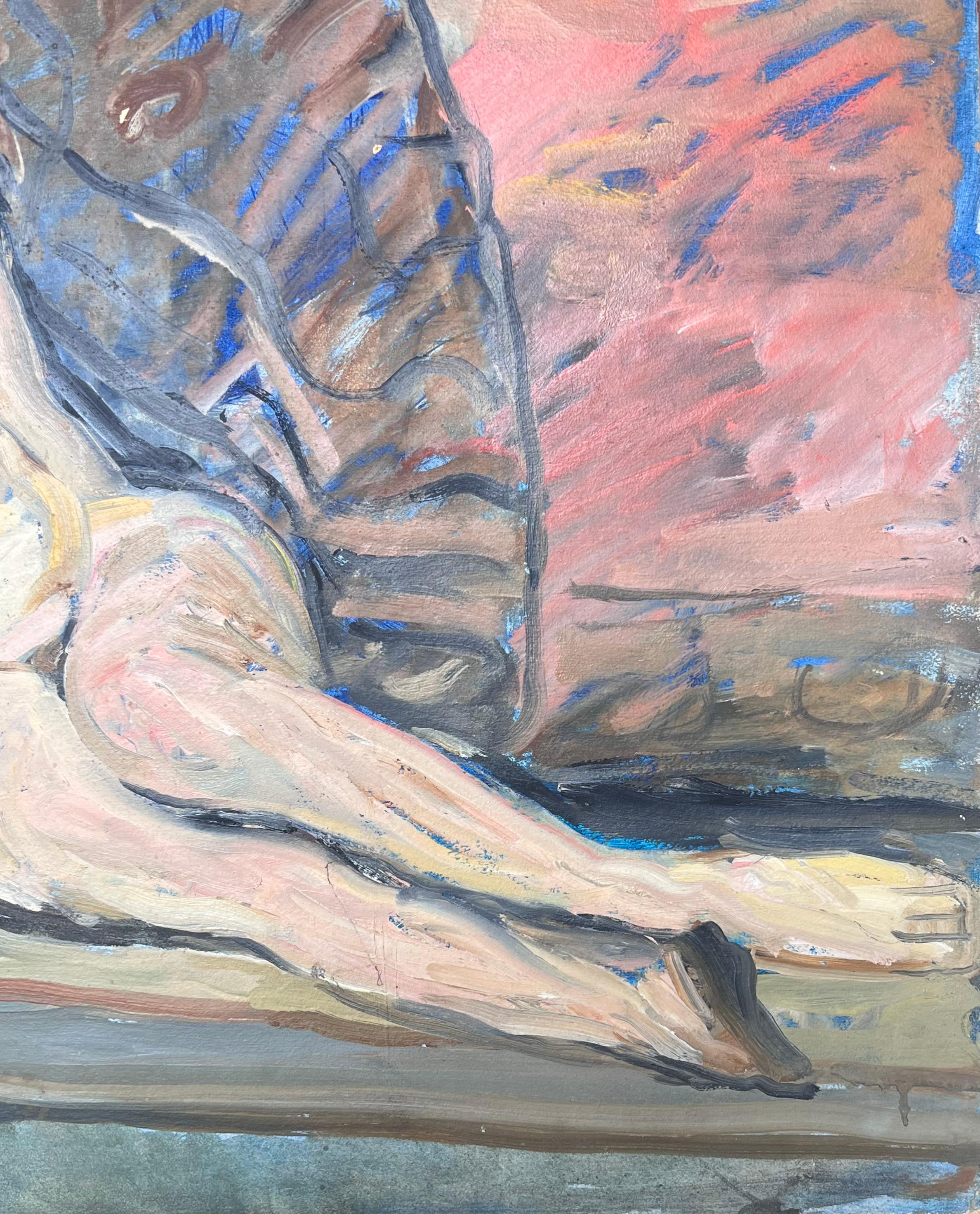 Artista/ Scuola: Suzanne Dinkés (francese, 1895-1984)
Medium: olio su tavola, senza cornice
Dimensioni: 18 x 21,5 pollici
Provenienza: collezione privata, Francia
Condizioni: Il dipinto è in condizioni generali molto buone e sane.
 