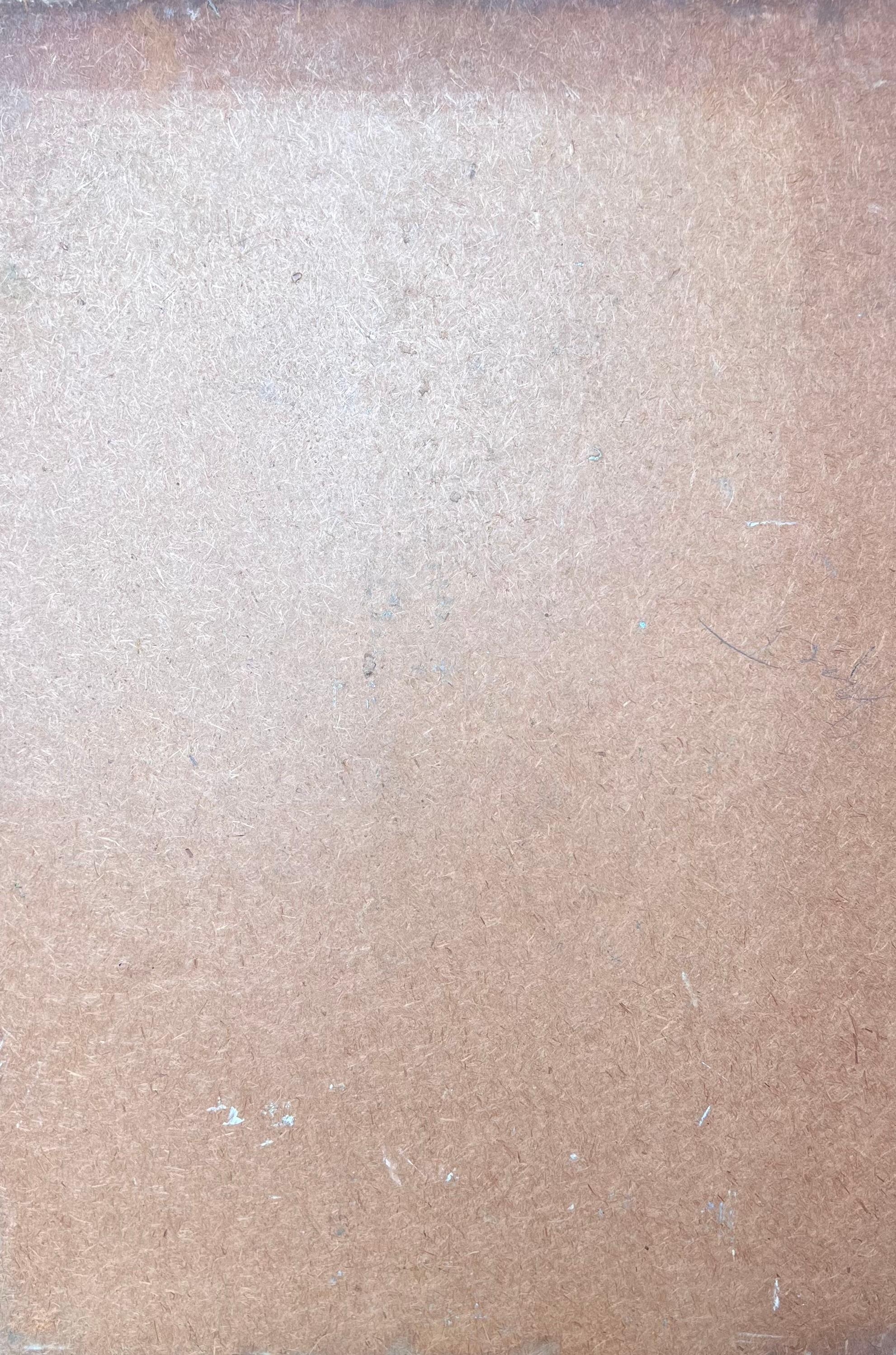 Ritratto di donna nuda in posa su una bancarella Pittura impressionista francese della metà del secolo scorso in vendita 4