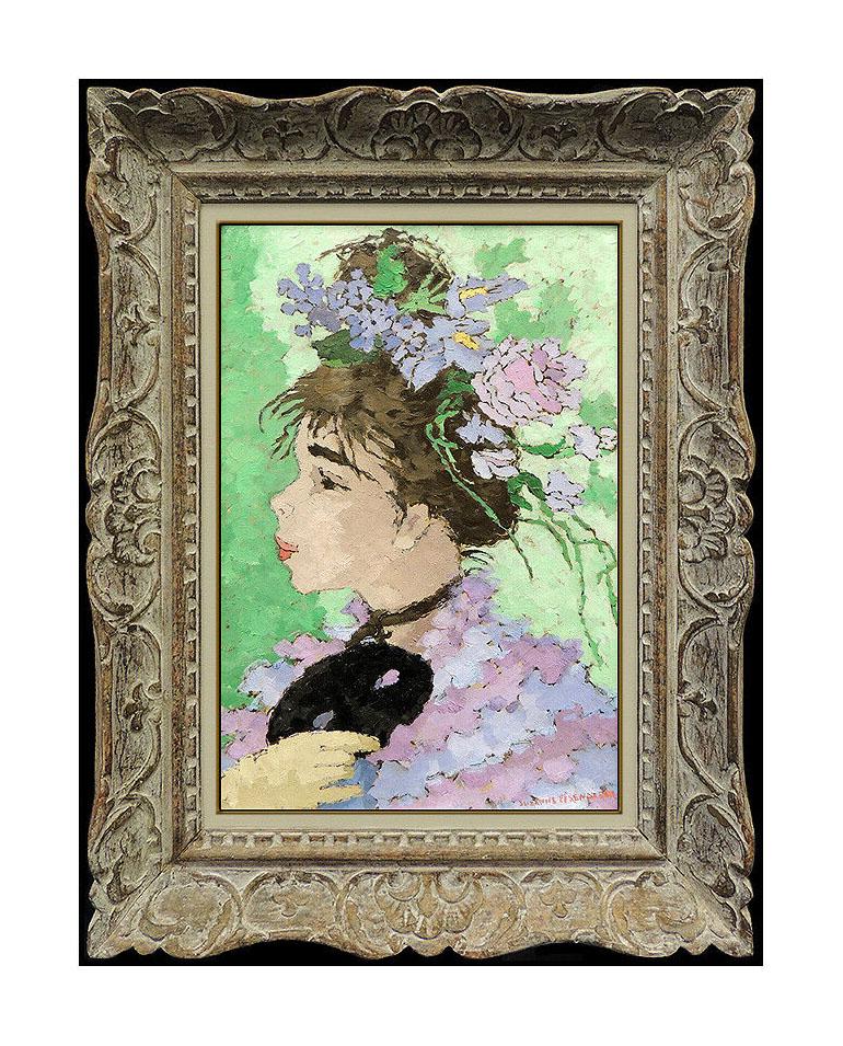 Susanne Eisendieck Authentic and Original Oil Painting on Canvas, Professionally Custom Framed in its Vintage Moulding and listed with the Submit Best Offer option


Accepting Offers Now: The item up for sale is a spectacular and bold Oil Painting