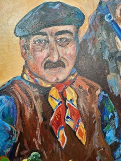 "A Frenchman and His Cow"