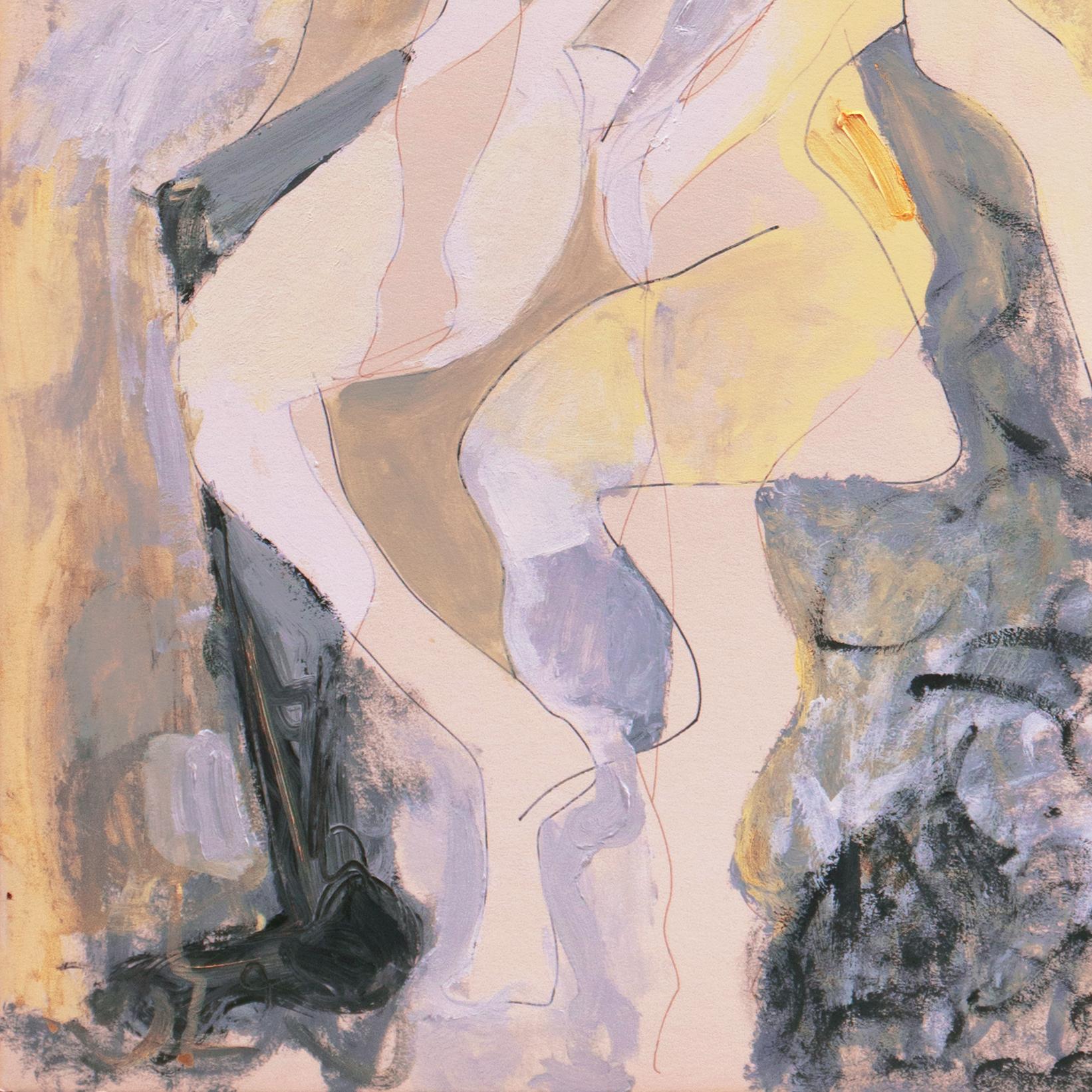 'Abstract Figural', Woman Artist, Art Institute of Chicago, San Bernardino For Sale 3