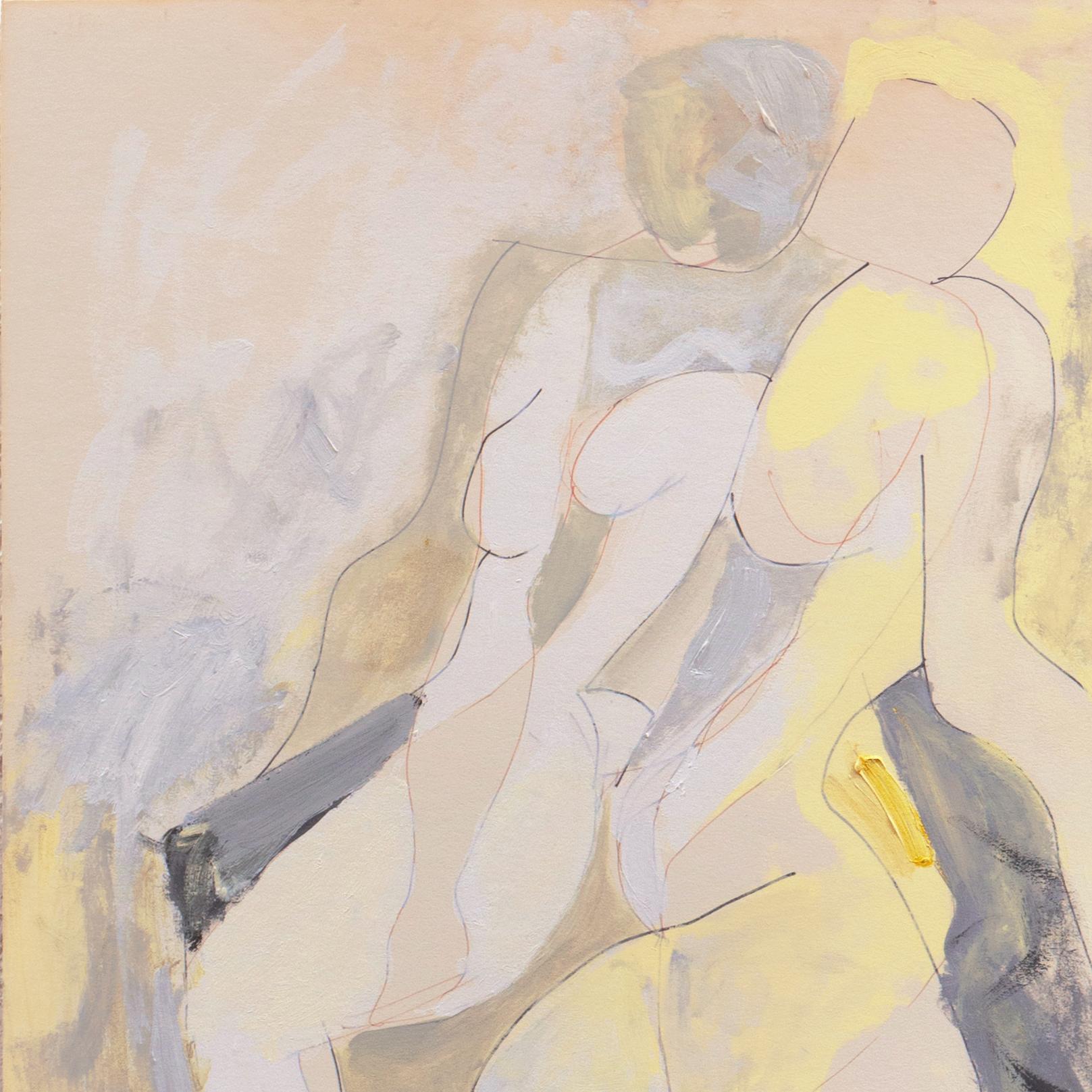 'Abstract Figural', Woman Artist, Art Institute of Chicago, San Bernardino For Sale 2