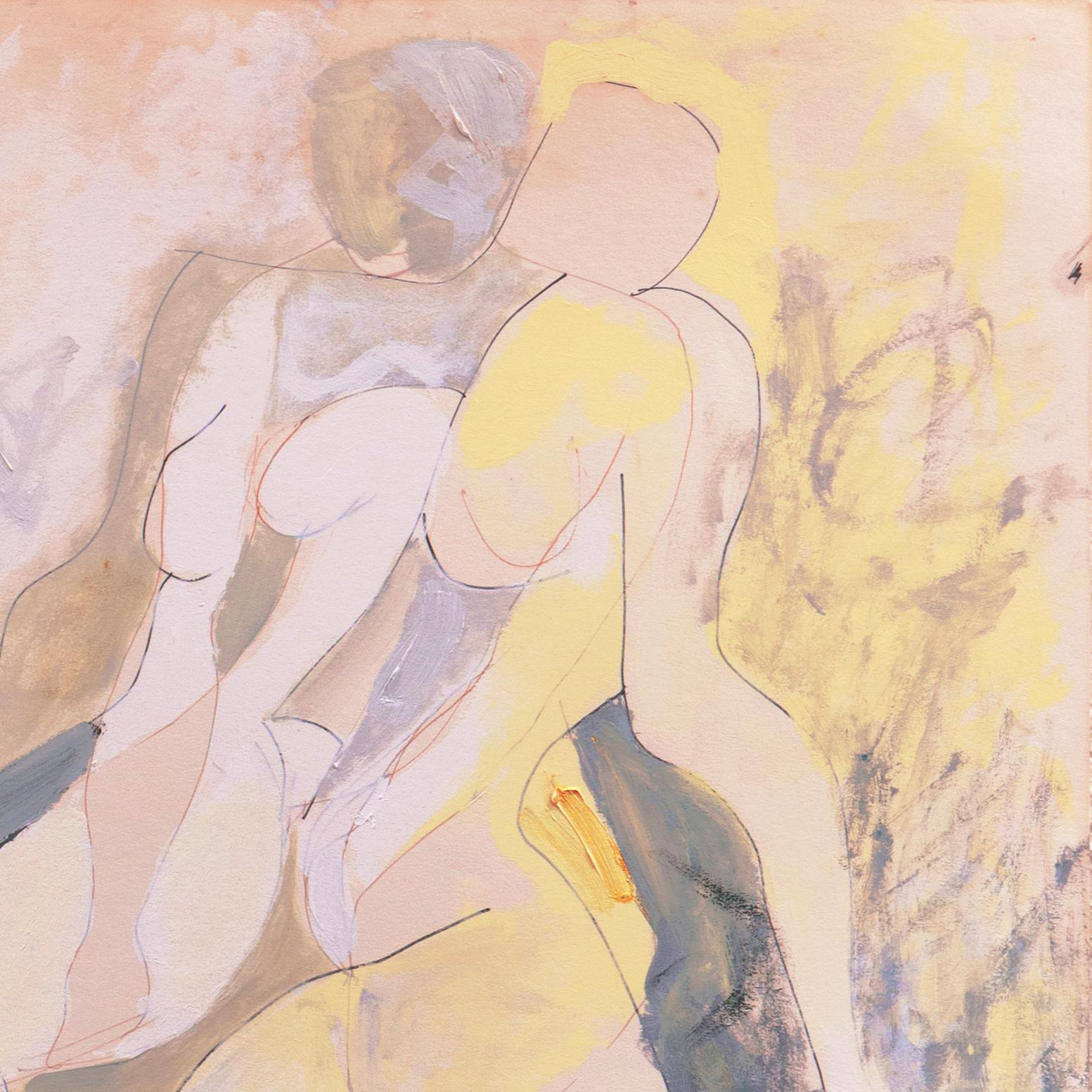 'Abstract Figural', Woman Artist, Art Institute of Chicago, San Bernardino For Sale 4
