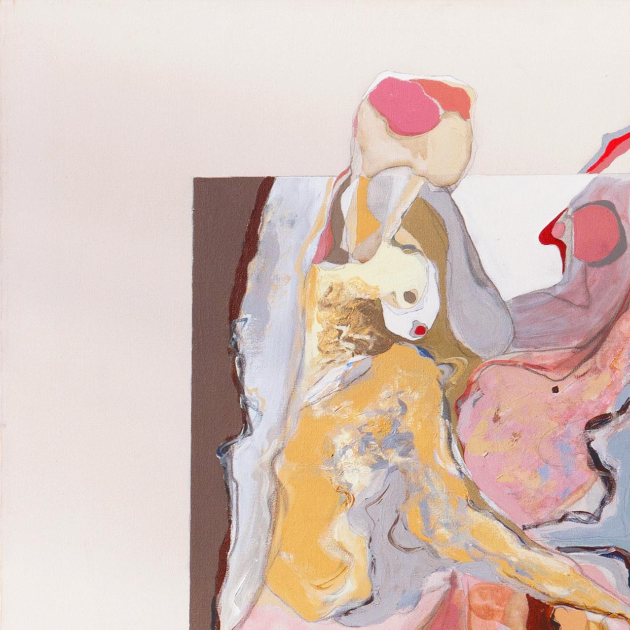 'Figurative Abstract', Woman Artist, Art Institute of Chicago, San Bernardino For Sale 1
