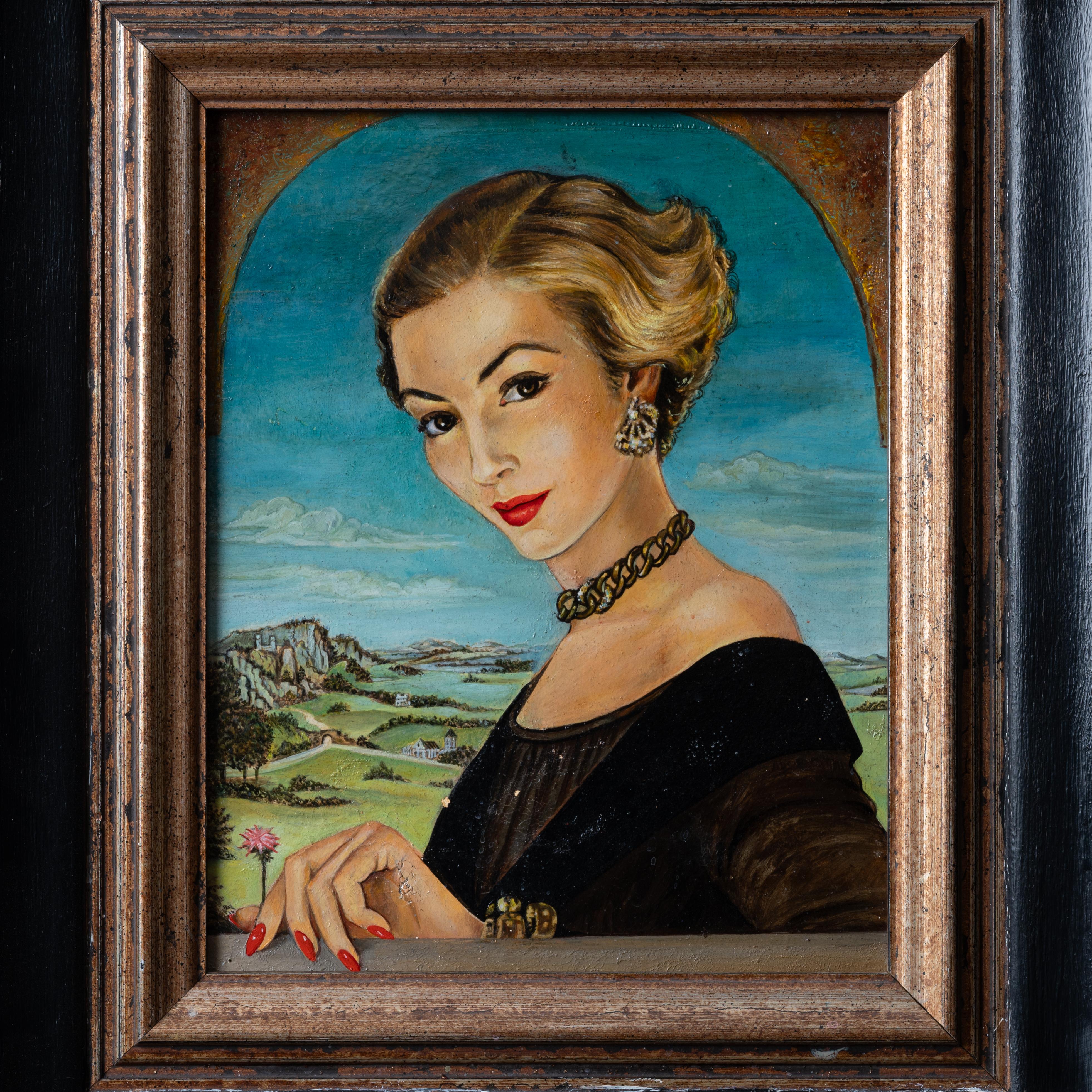 Other Suzanne McCollough Plowden - Portrait of Lucerne Robert, c.1950 For Sale