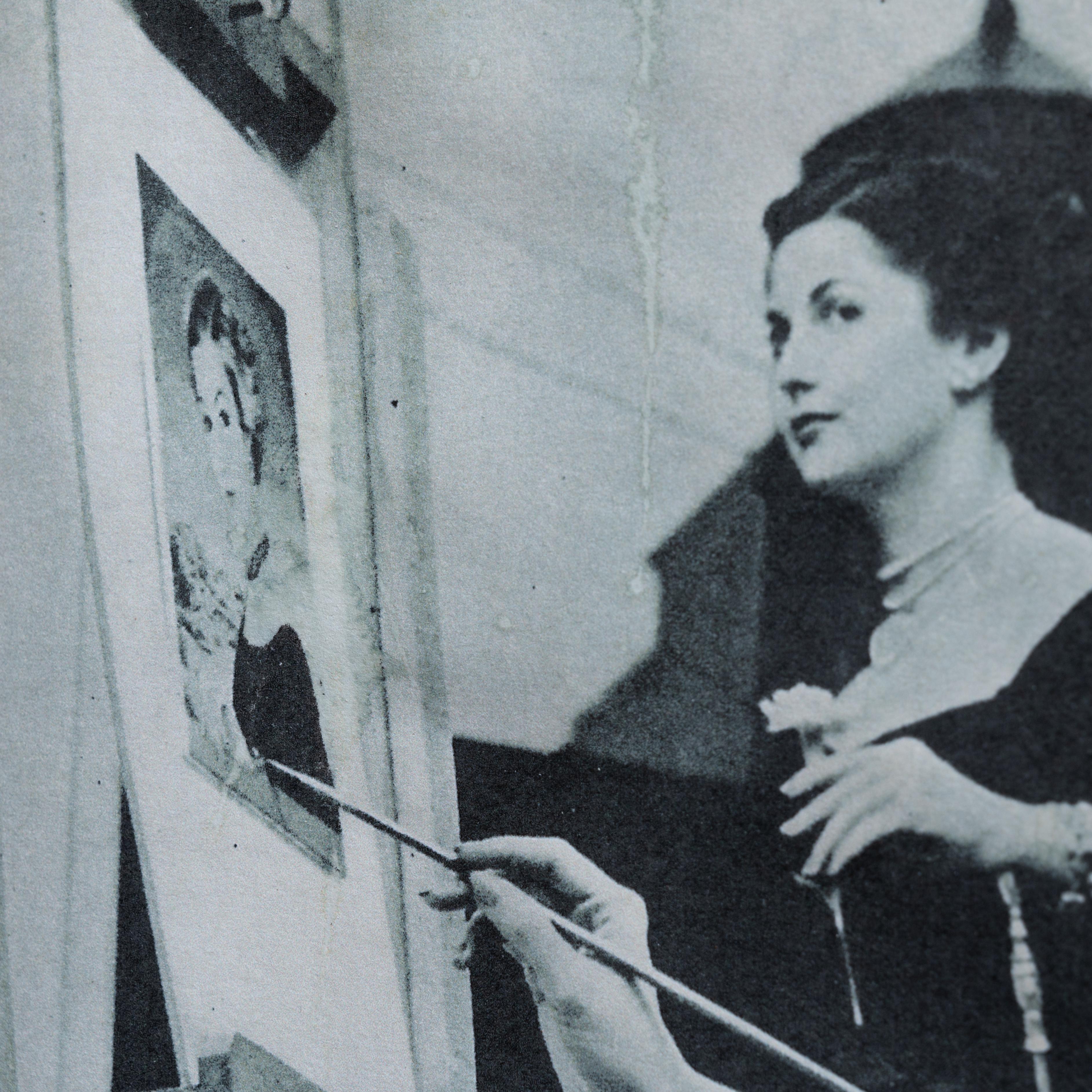 Suzanne McCollough Plowden - Portrait of Lucerne Robert, c.1950 For Sale 1