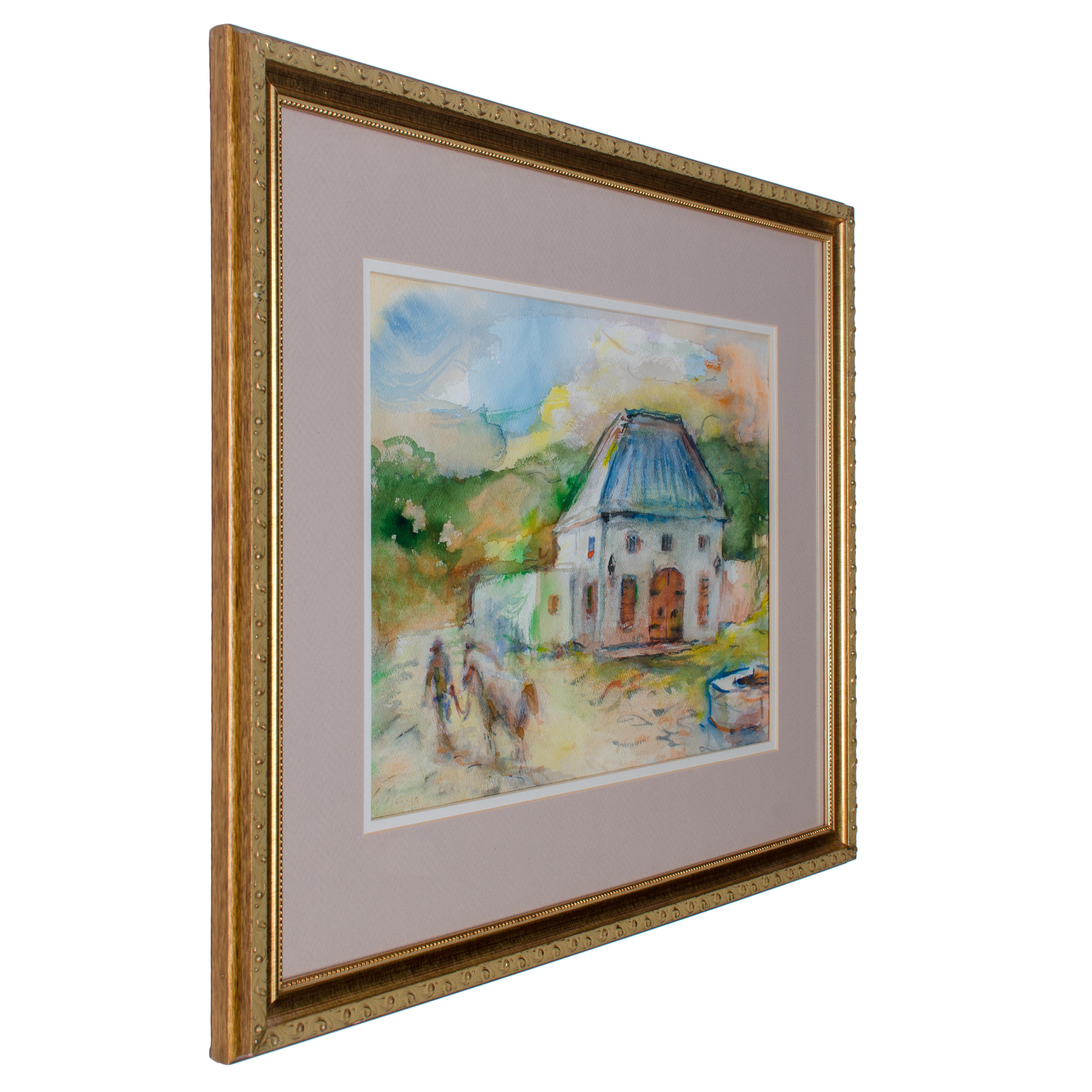 Suzanne McCullough Plowden - South Africa Watercolor Paintings - a Pair (20. Jahrhundert) im Angebot