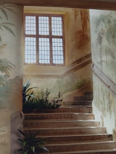 Rockery by Suzanne Moxhay, Limited Edition, Poetic Scene, Nature in Architecture