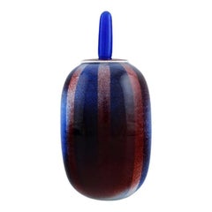 Suzanne Öhlén for Rörstrand, Lidded Jar in Glazed Stoneware, 1980s