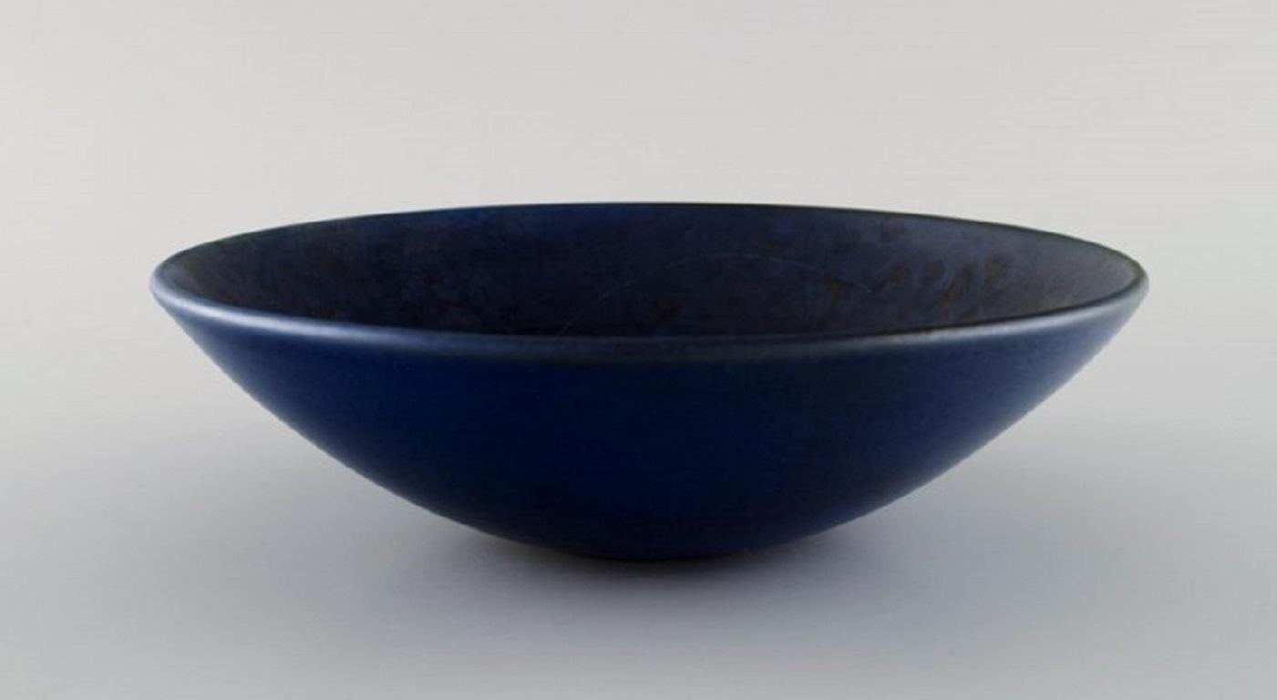 French Suzanne Ramie '1905-1974' for Atelier Madoura, Bowl in Glazed Stoneware
