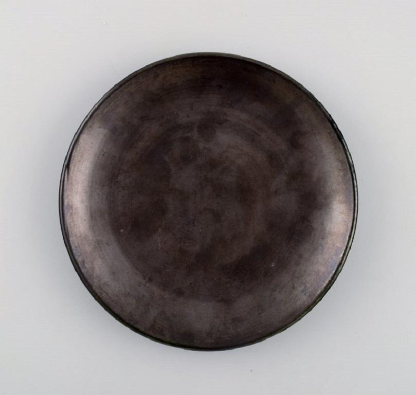 French Suzanne Ramie for Atelier Madoura, Five Unique Plates