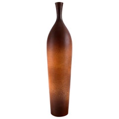 Suzanne Ramie for Atelier Madoura, Large Vase in Glazed Stoneware