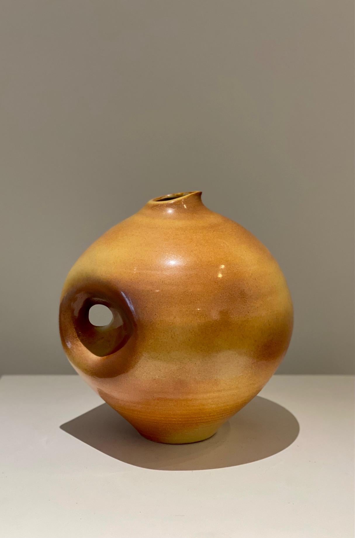 Suzanne Ramié Ceramic Vase stamped Madoura plein feu 1960's In Good Condition In Paris, FR