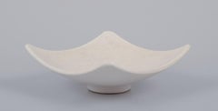 Suzanne Ramié for Atelier Madoura, France. Unique ceramic square bowl.