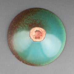 Suzanne Ramié / Madoura: tazza stampata e smaltata a mano - C.1950