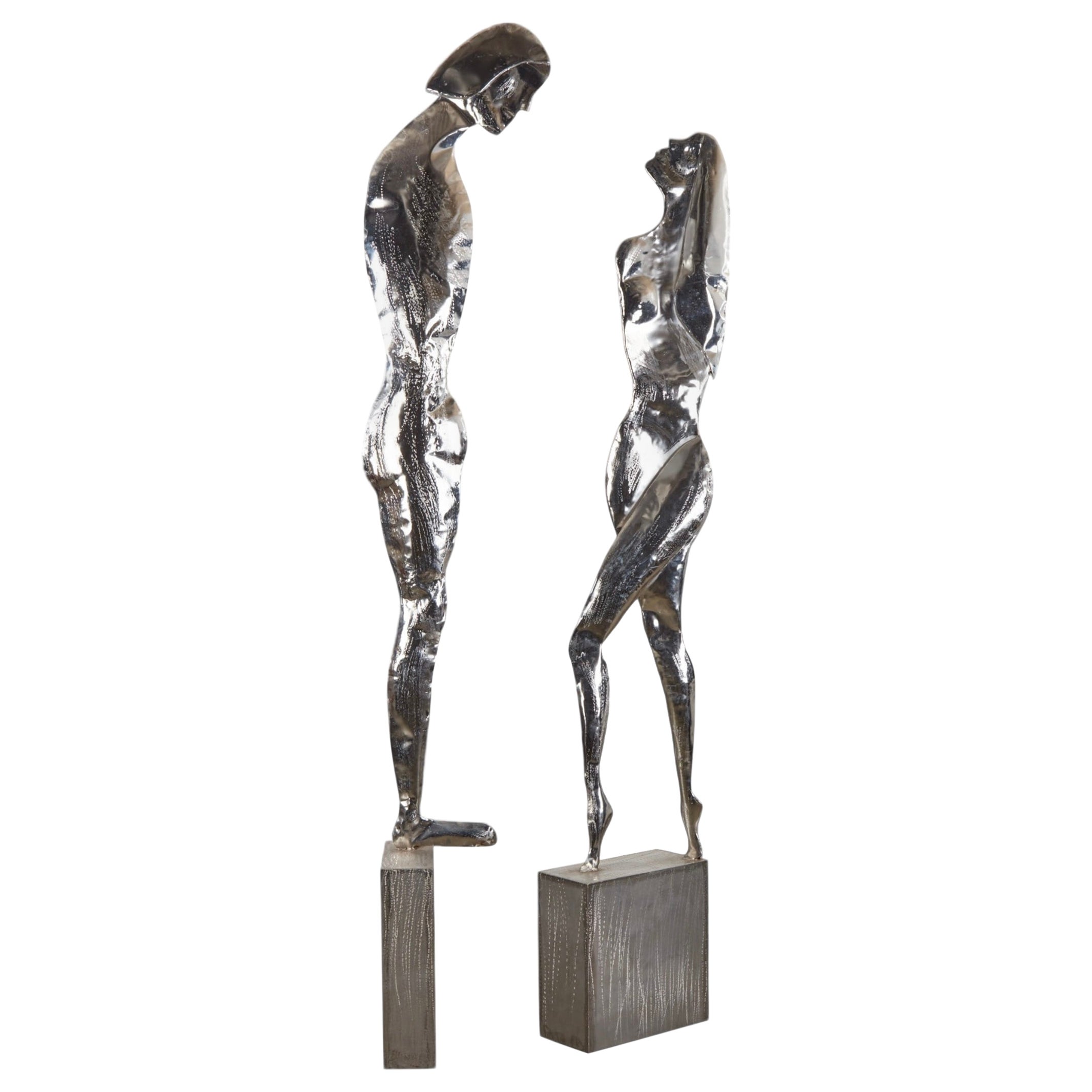 Monumentales Stahlpaar von Suzanne Regan Pascal im Angebot