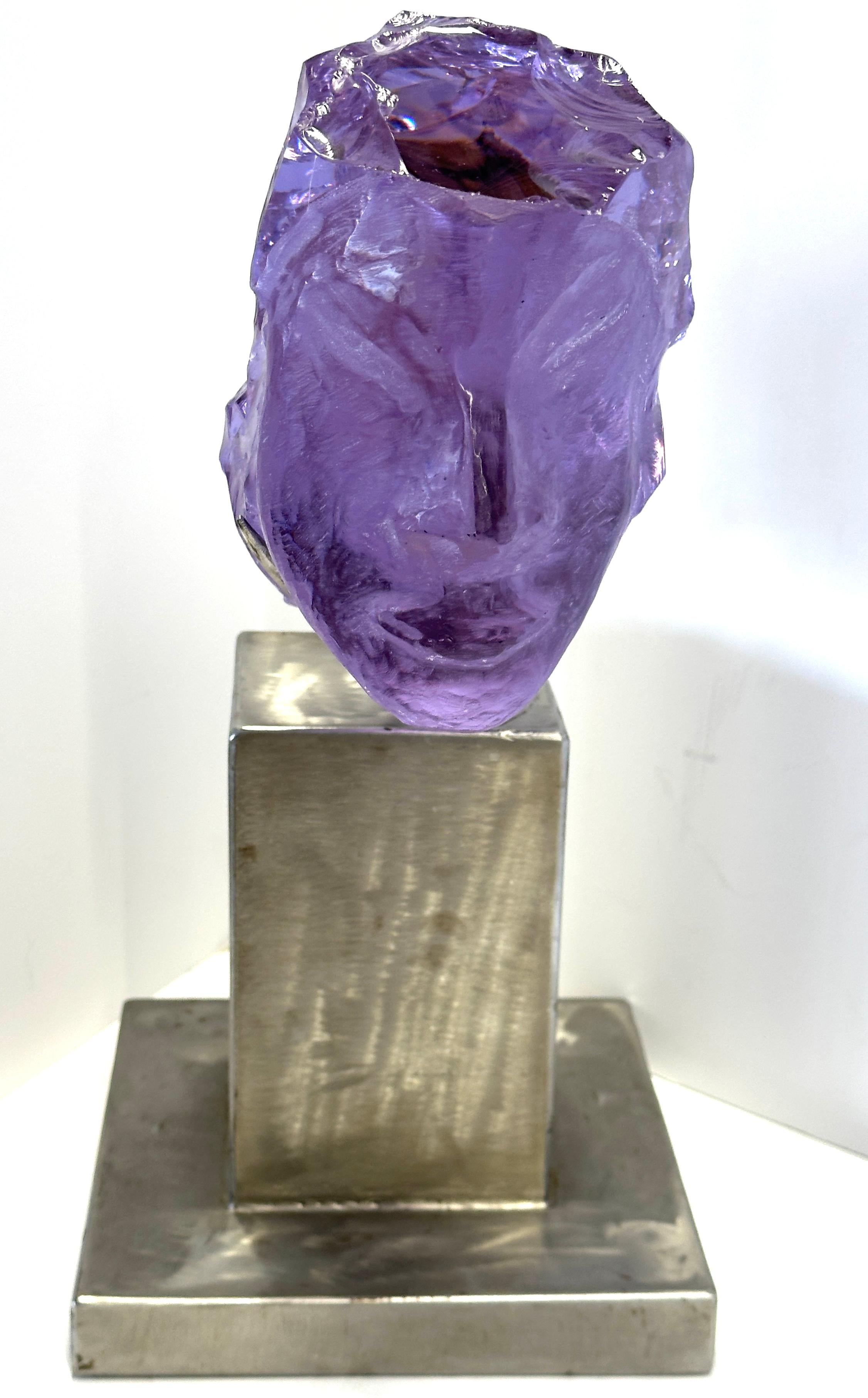 Suzanne Regan Pascal Slag Glass Sculpture  For Sale 9