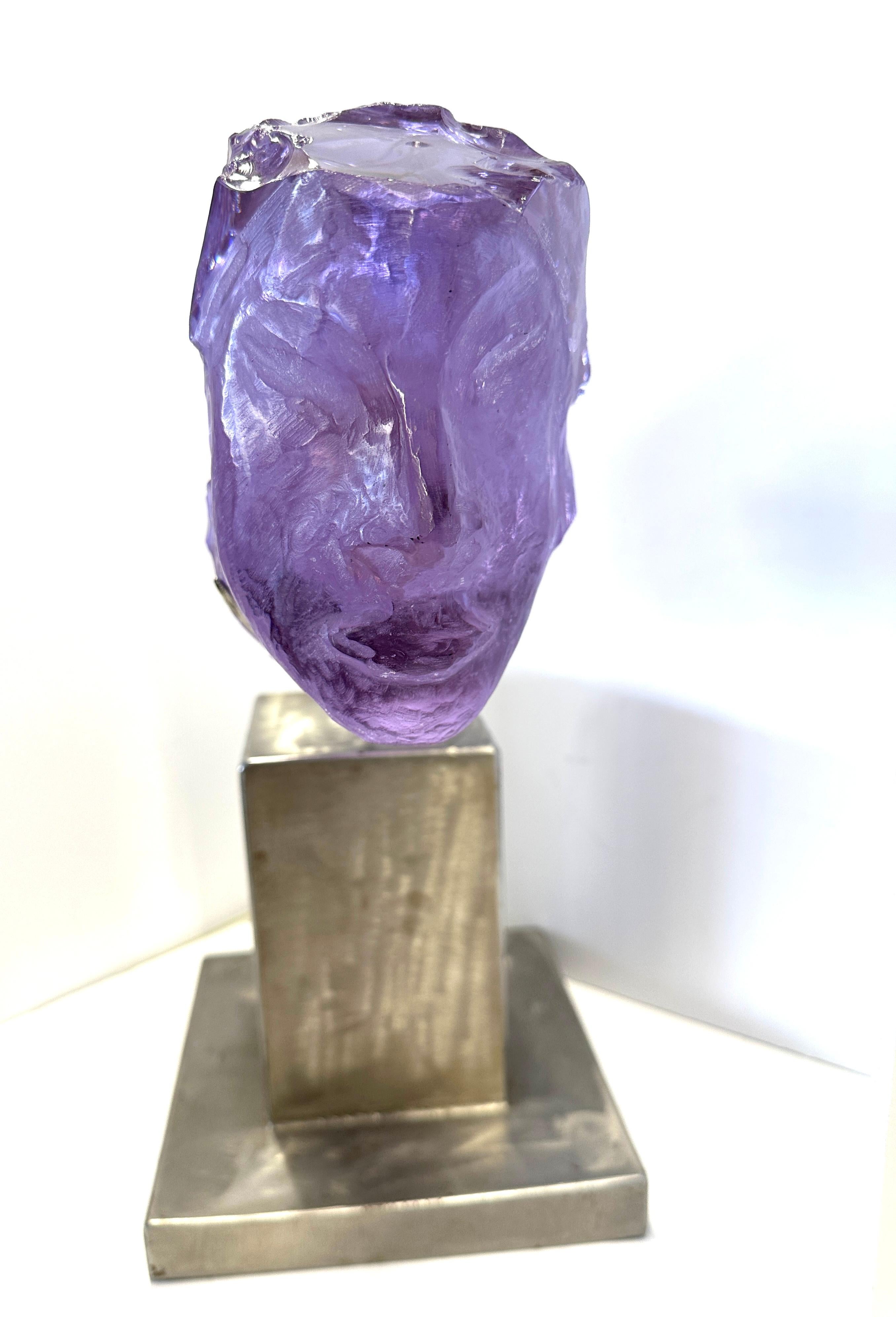 Suzanne Regan Pascal Schlackenglas-Skulptur  im Angebot 13