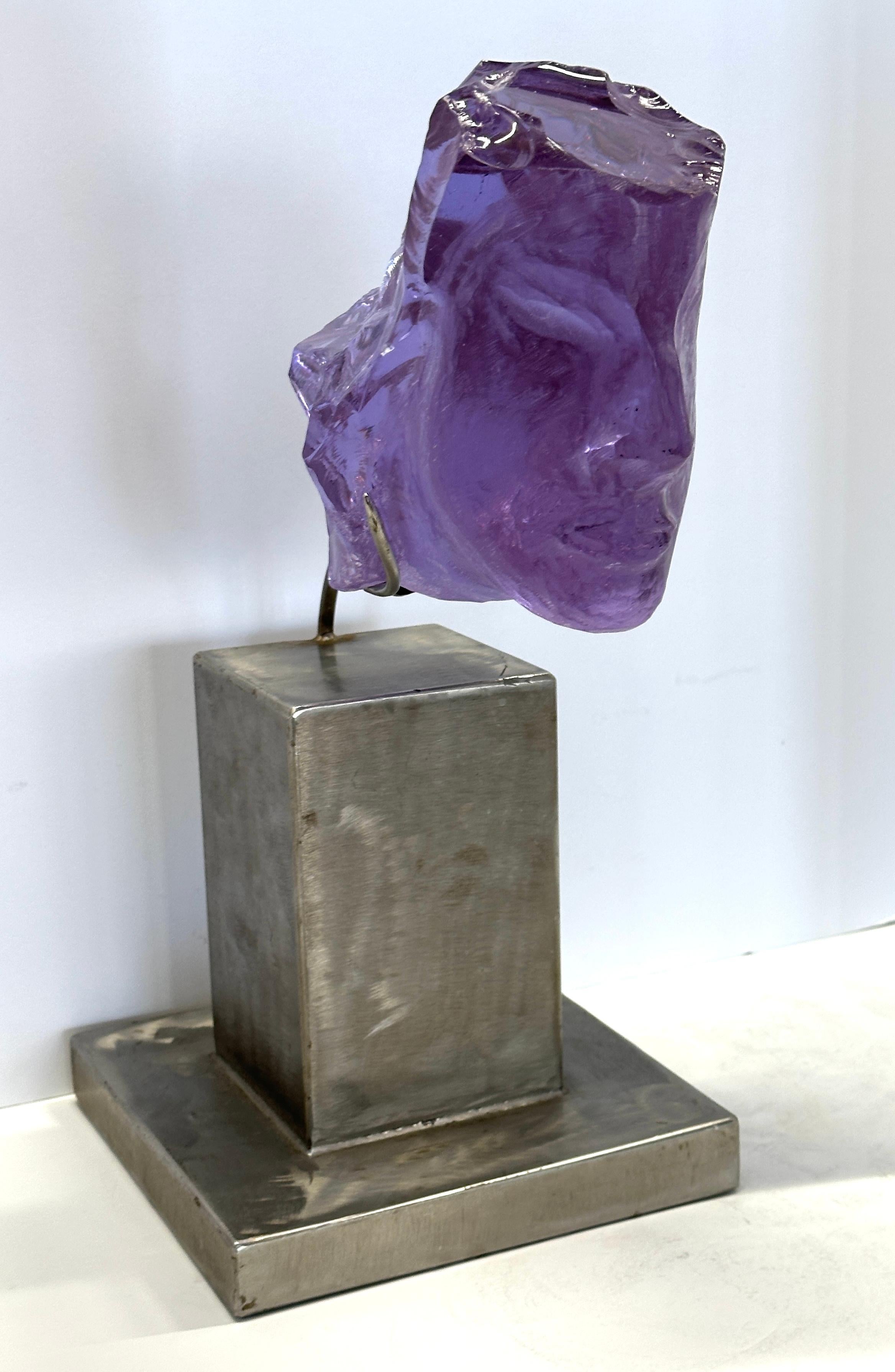 Suzanne Regan Pascal Schlackenglas-Skulptur  (amerikanisch) im Angebot