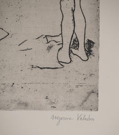 Women Wiping Themselves -  Original Etching Signed (Petrides #E8)